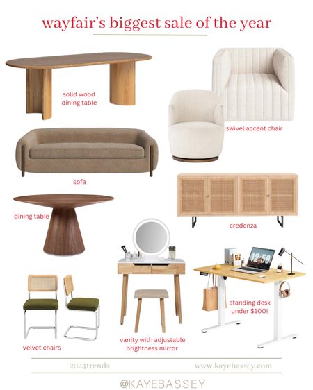 Wayfair Day Sale - biggest sale of the year! Save big on must have furniture for the bedroom, living room, office and beyond 

#wayfair #wayday #furniture #homedecor #interiordesign 

#LTKsalealert #LTKSeasonal #LTKhome