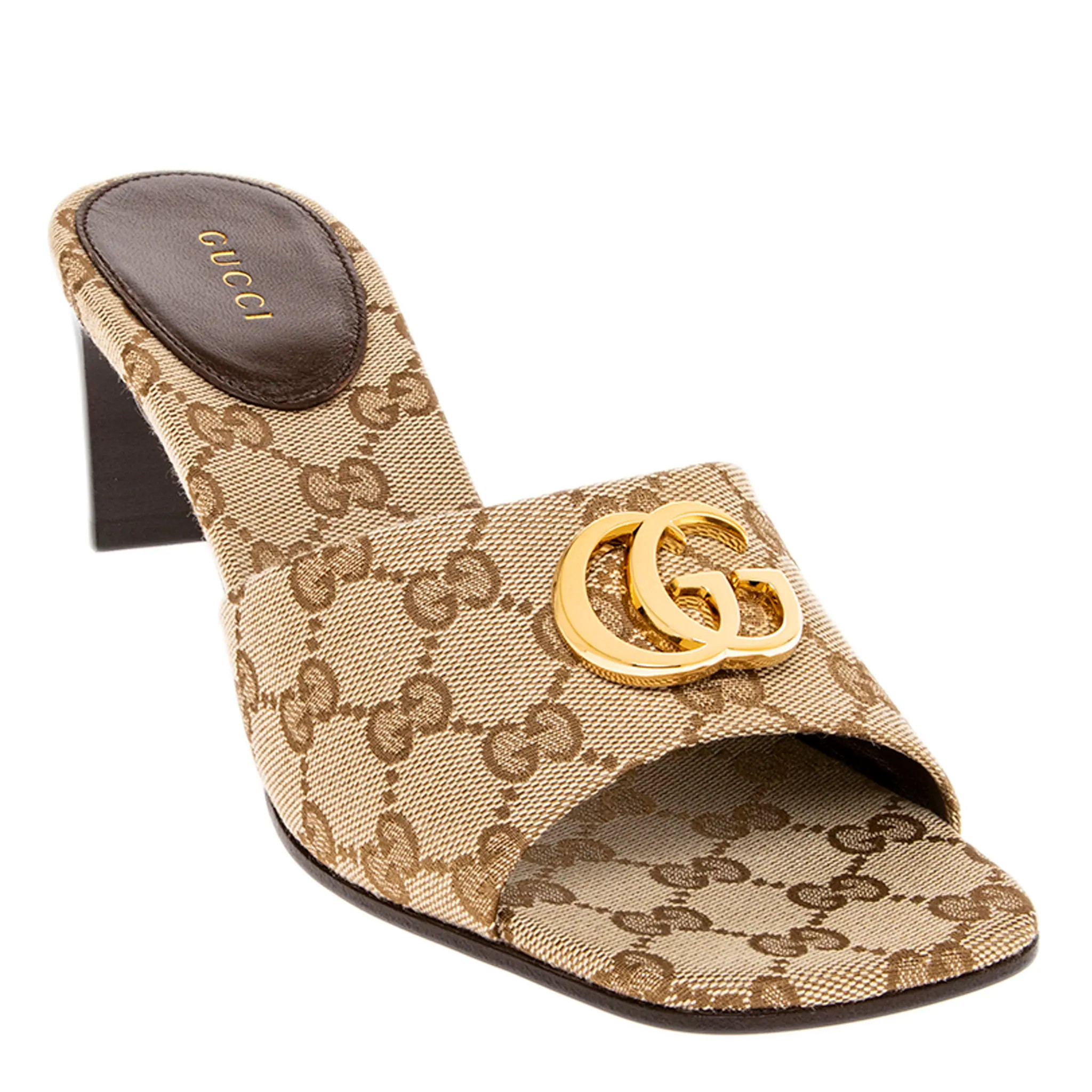 Gucci Slide Sandals with Double G - Overstock - 44245715 | Overstock