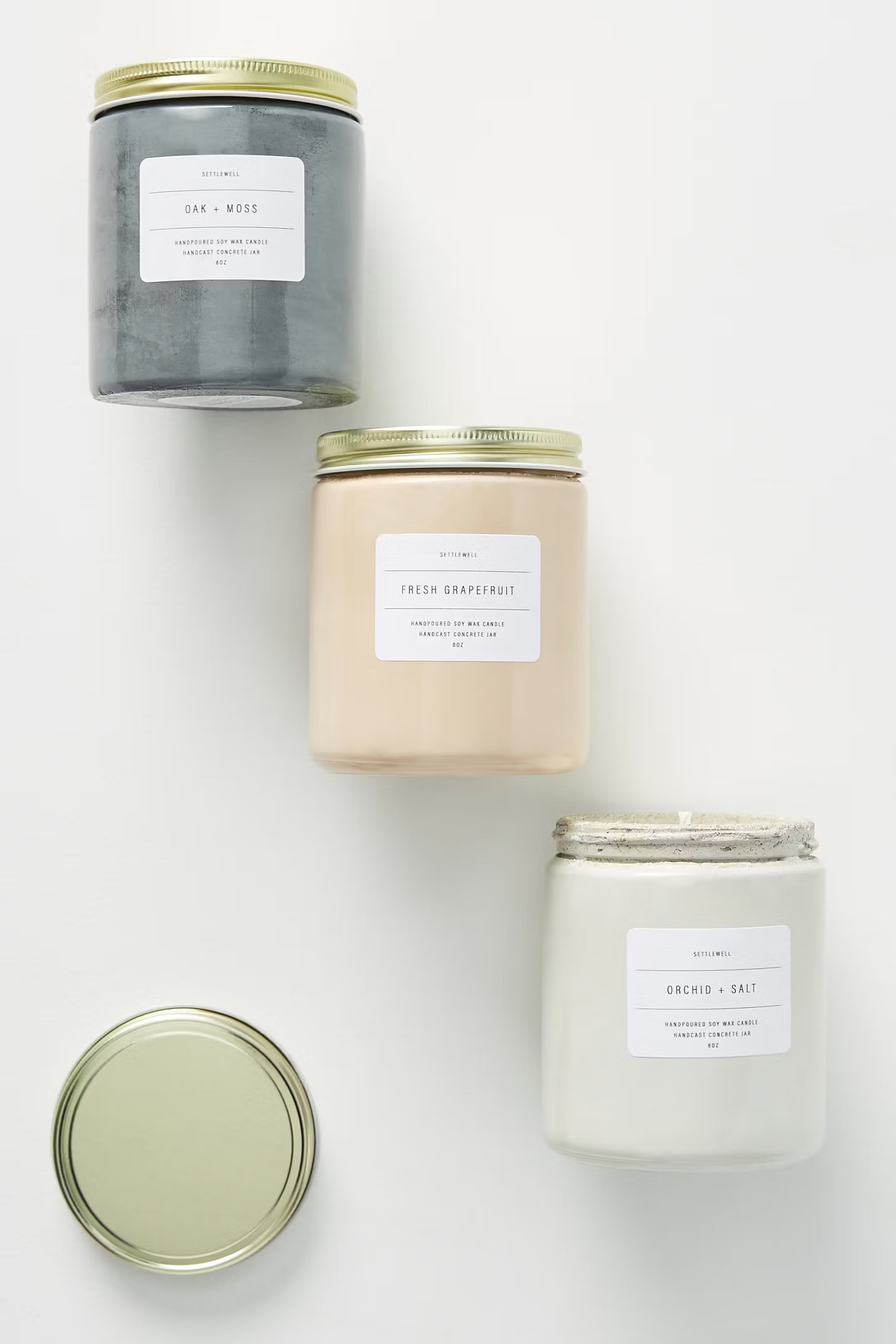Concrete Jar Candle | Anthropologie (US)