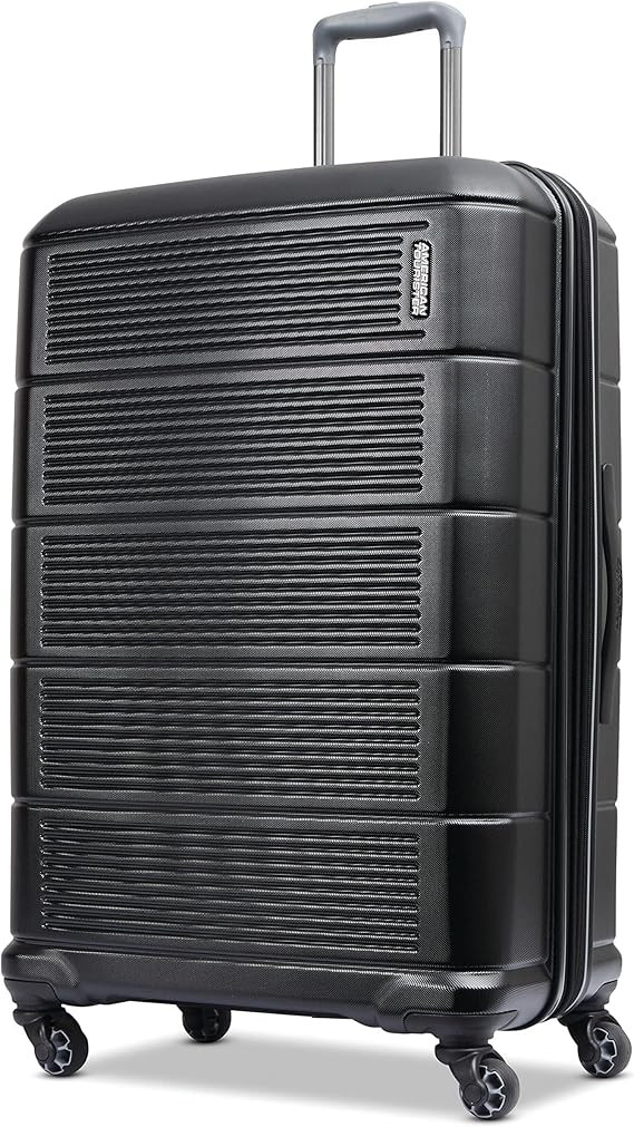 American Tourister Stratum 2.0 Expandable Hardside Luggage with Spinner Wheels, 28" SPINNER, Jet ... | Amazon (US)