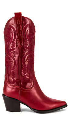 Jeffrey Campbell Dagget Boot in Red from Revolve.com | Revolve Clothing (Global)