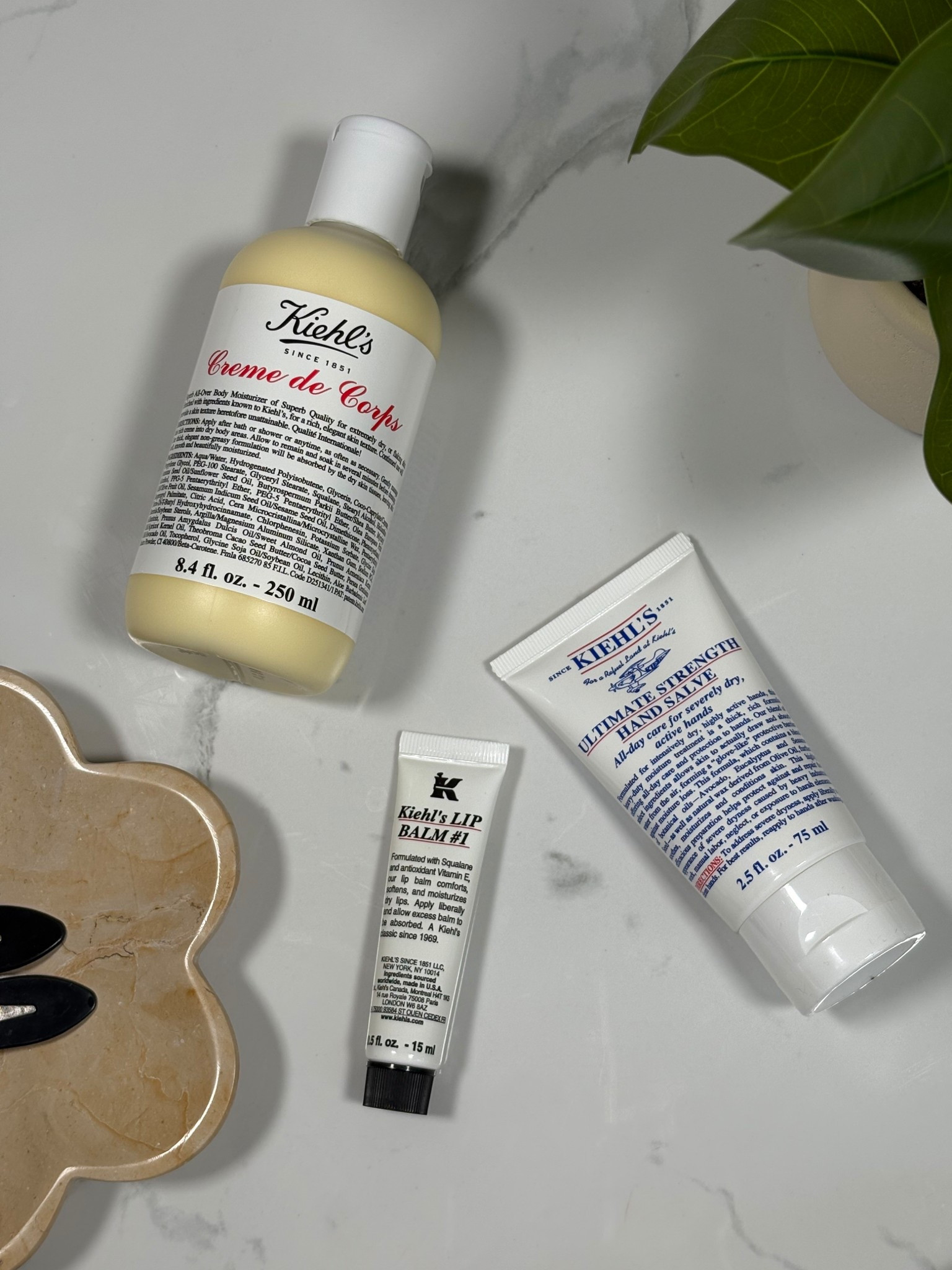 These products were gifted to me by Kiehl's! Meet head-to-toe hydration, the Kiehl's way. From the iconic Crème de Corps body lotion to the Ultimate Strength Hand Salve and Lip Balm #1, these skincare staples keep dry skin soft, smooth, and nourished all season long. This trio fits perfectly into my nighttime routine and is soothing to use at the end of the day!

#LTKselfcare #LTKBeauty #LTKFindsUnder50
