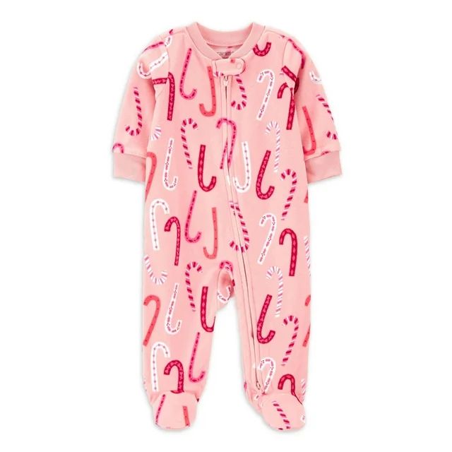 Carter's Child of Mine Baby and Toddler Holiday One-Piece Pajamas, Sizes 0-5T | Walmart (US)
