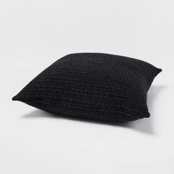 Oversize Square Washed Waffle Throw Pillow - Threshold™ | Target