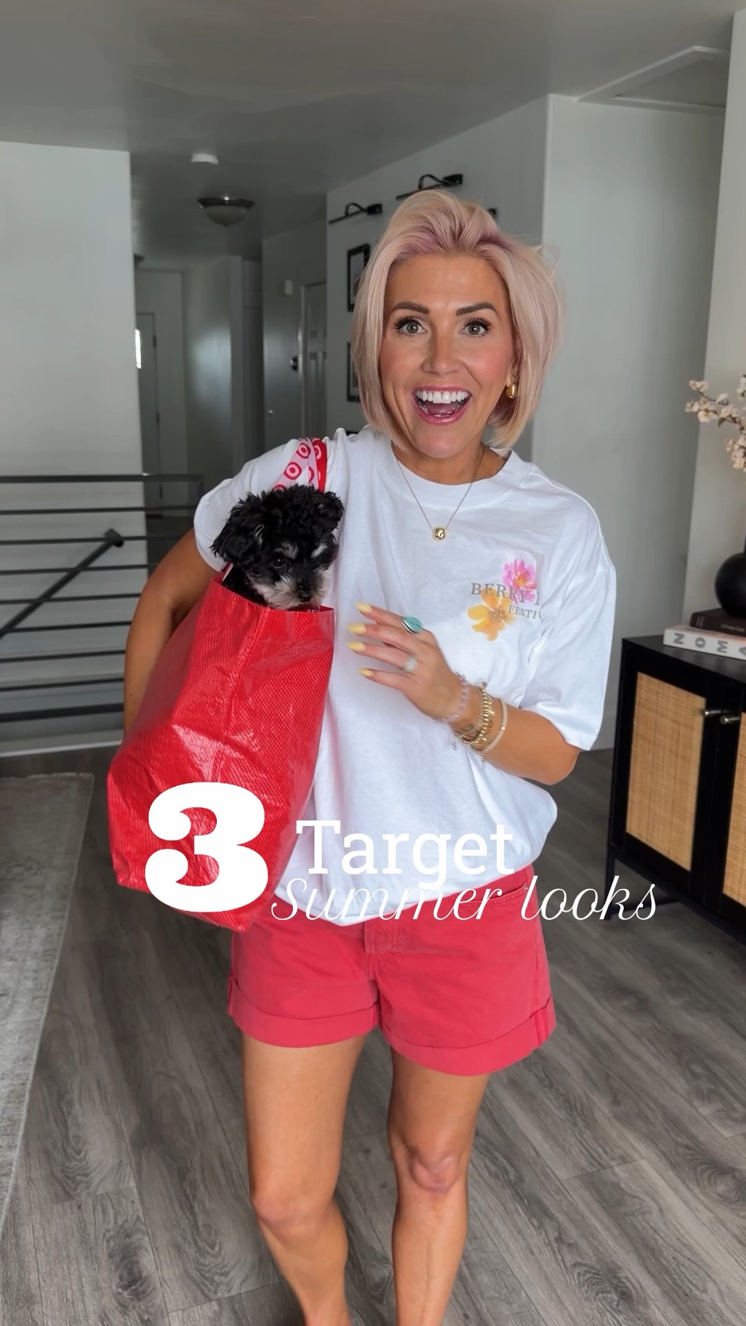 I’m all about looking put together, having on a cute outfit HOWEVER, I’m also all about keeping the looks easy and comfortable as well! How about you?! Which look would you wear the most?? 

Look one: Tee is super oversized, I’m in the XS // Shorts: size 6
Look two: Tank: small // Shorts: Medium
Look three: Tank: medium // shorts: 4


#LTKmomlife #LTKootd #LTKdayinmylife