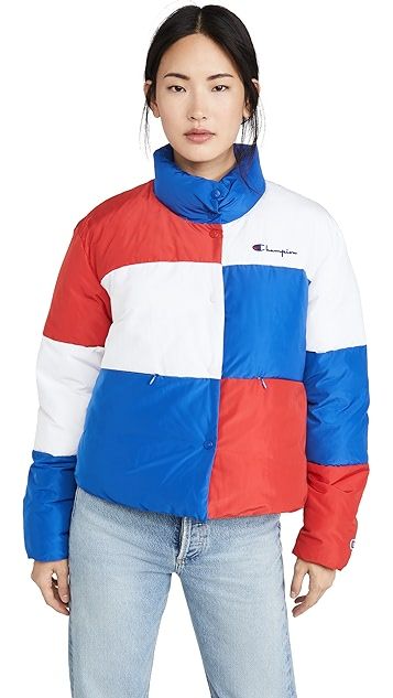 Colorblock Puffer Jacket | Shopbop