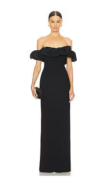 LIKELY Griffin Gown in Black from Revolve.com | Revolve Clothing (Global)