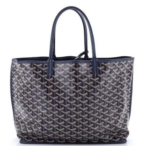 Pre-Owned Goyard Anjou Reversible Tote Coated Canvas PM in Blue at Nordstrom, Size Medium | Nordstrom