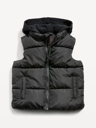 Water-Resistant Hooded Puffer Vest for Toddler Boys | Old Navy (US)