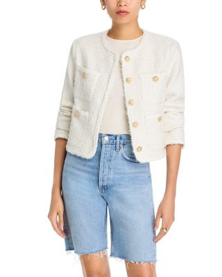 Tweed Collarless Jacket - Exclusive | Bloomingdale's (AU)