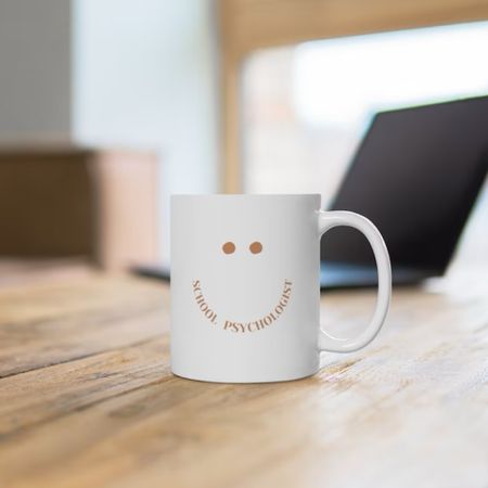 Smiley face school psychologist coffee mug

#LTKworkwear #LTKunder50 #LTKhome