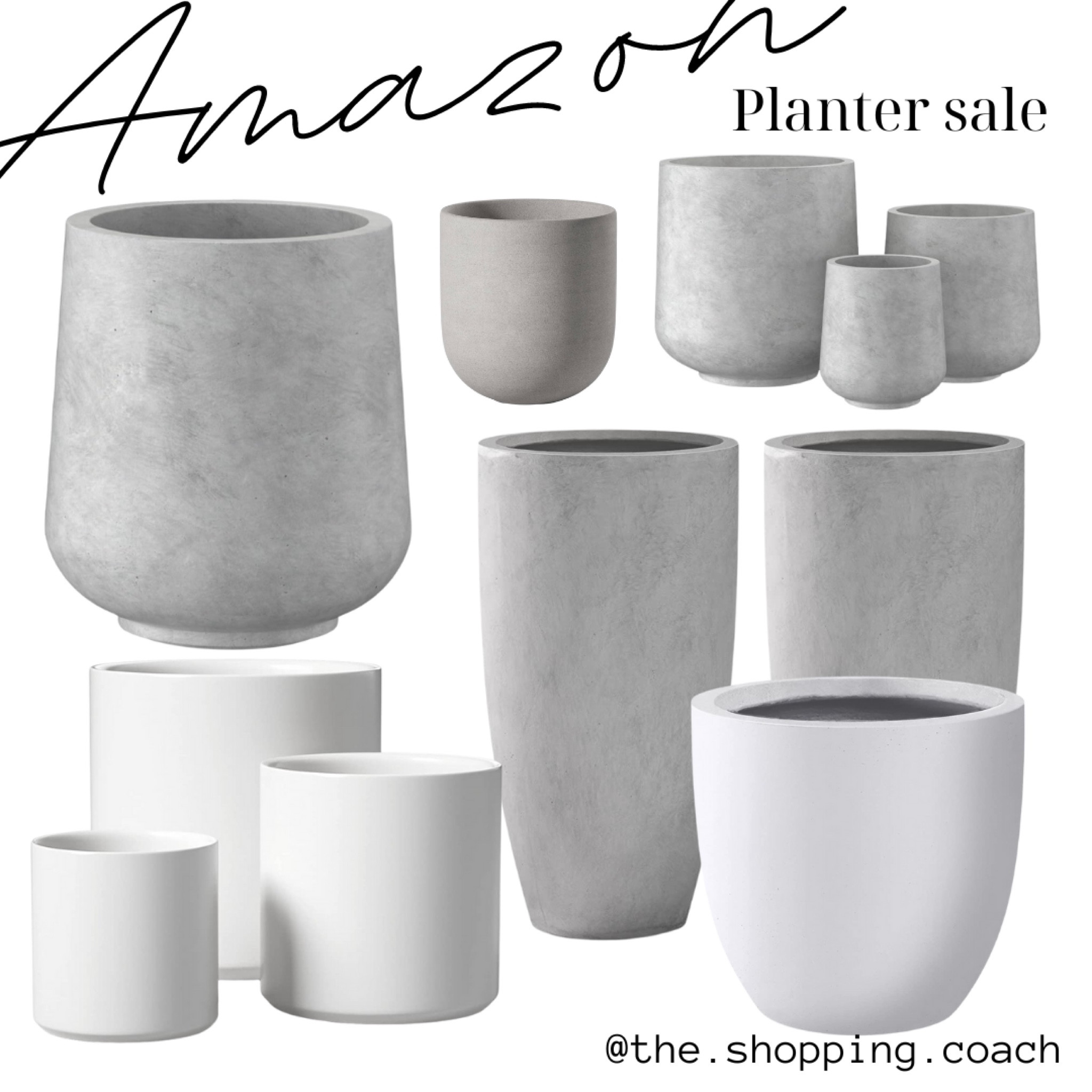 Amazon Planter Sale! 

#planter #planterpot #containerplanting #homedecor #homedecorating #decorator 

#LTKSeasonal #LTKSpringSale #LTKhome