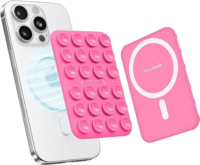 Klearlook Magnetic Suction Phone Mount for MagSafe Case, Removable Sticky Phone Grip Holder for H... | Amazon (US)