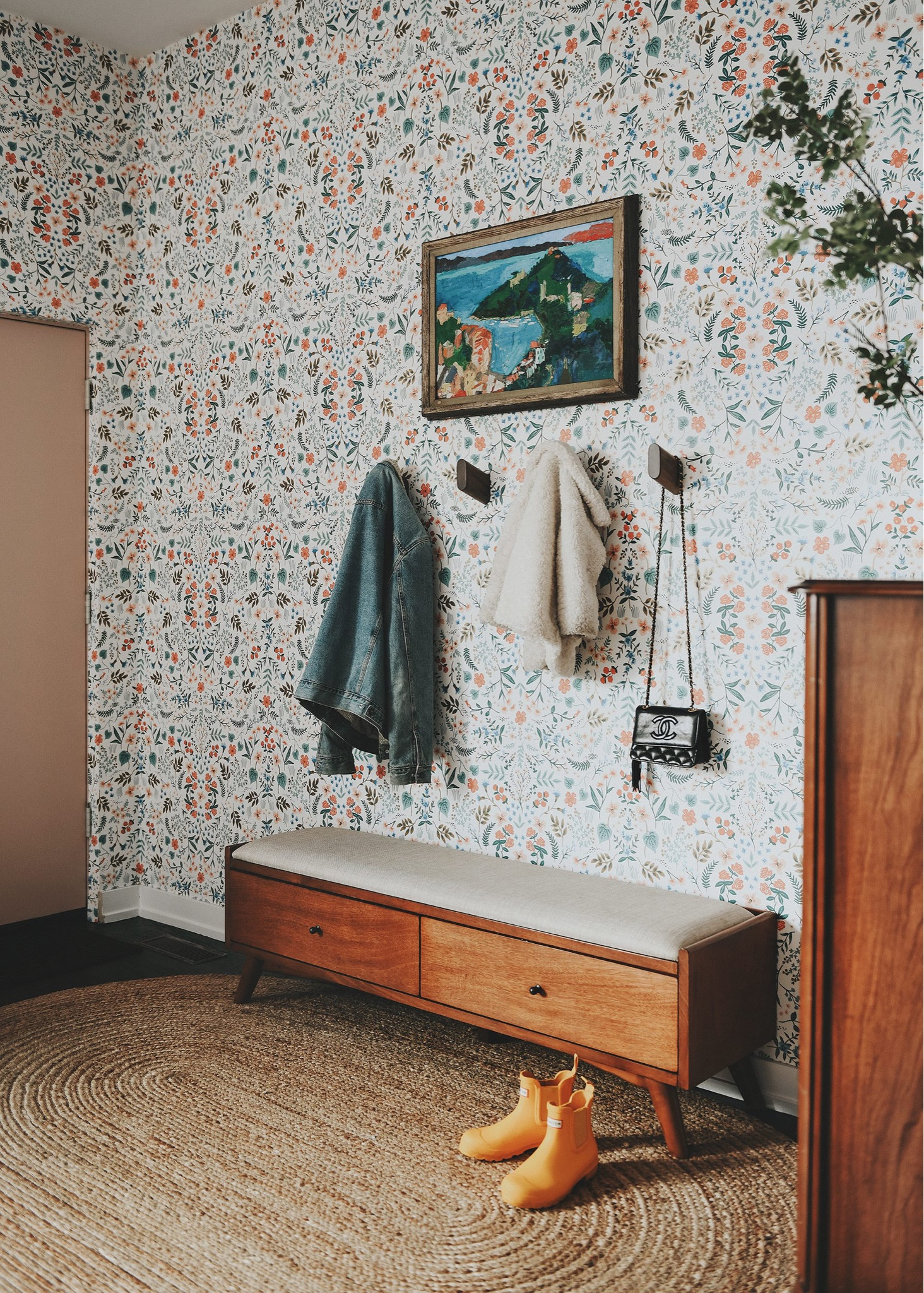 The completed mudroom for the Kalvakota project. 

#LTKfamily #LTKhome