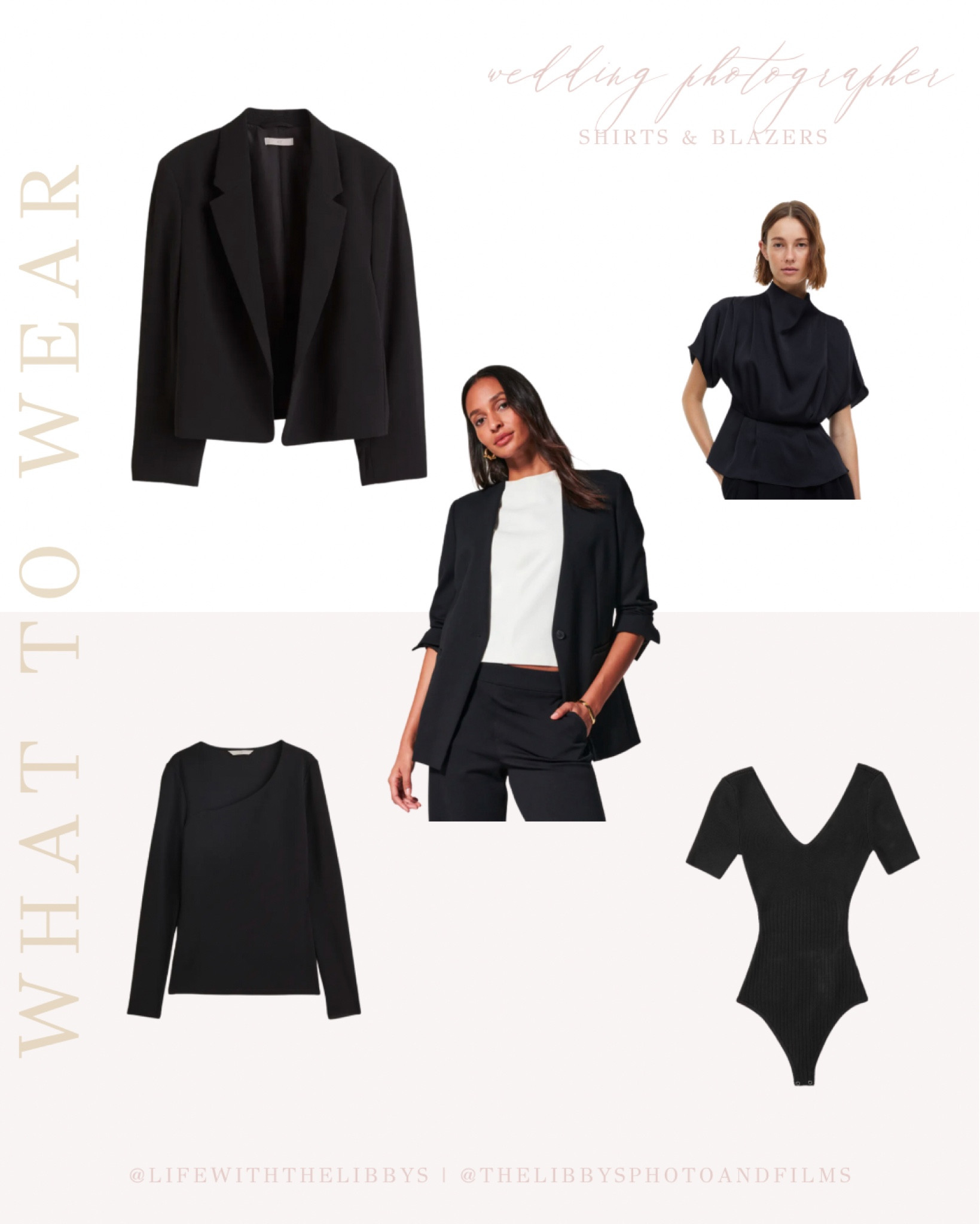What to Wear | Wedding Photographer: Blazers & Tops 

#LTKworkwear #LTKstyletip #LTKwedding