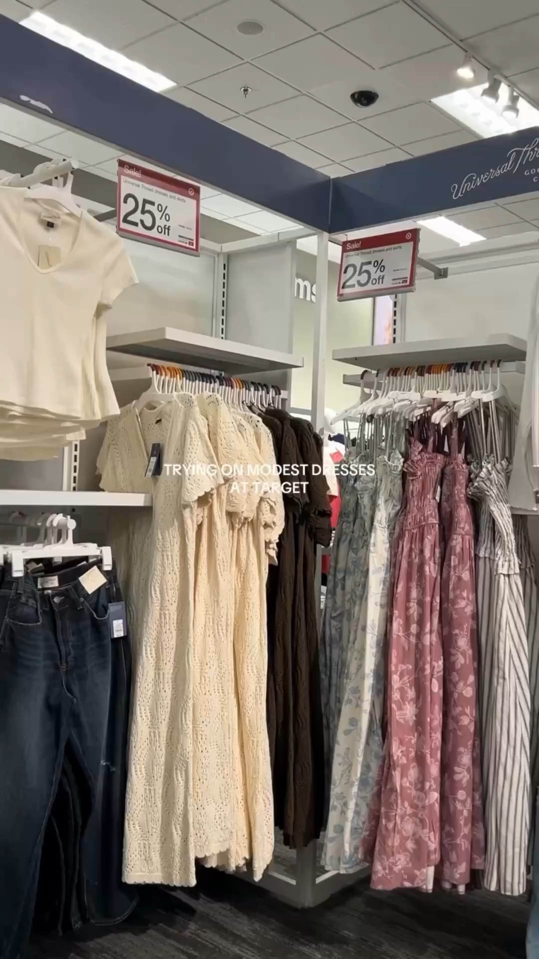 Everything floral and gingham for Spring at @Target 😍 Dresses and skirts are 20% off until April 4!

Lots of cute maxi dresses to choose from! I wish there were more in my size to try on in store.

#targetstyle #targetfinds #modestfashion #springdress #tryonhaul

#LTKSaleAlert #LTKPetite #LTKootd