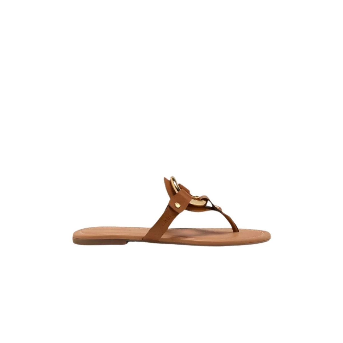 See by Chloe Hana Thong Sandal in Tan | Ambiance