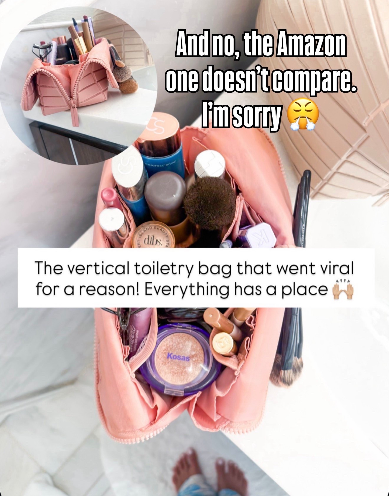 These are my travel must-haves! These are the best vertical toiletry bags! I think these are better than the Amazon ones, in my opinion. I have both and the Amazon one isn’t as structured and is more floppy. I feel like my products spill all over the place and it’s much harder to keep organized. Parallel toiletry bags.

#LTKselfcare #LTKBeauty #LTKTravel