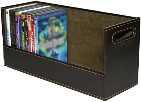 Stock Your Home DVD Storage Box with Powerful Magnetic Opening - DVD Tray Holds 28 DVD BluRay PS4... | Amazon (US)