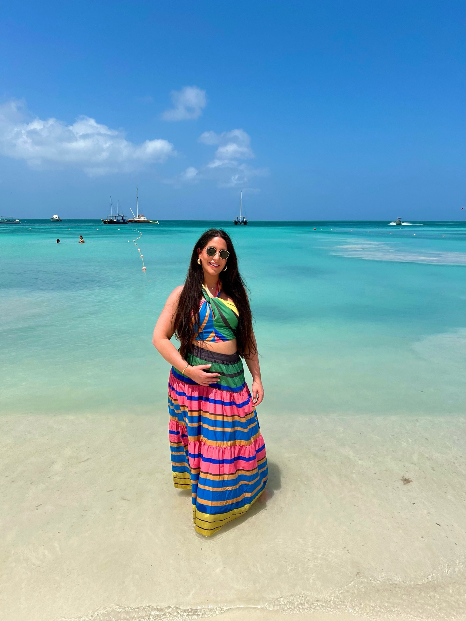 Island blues and Staud's bright colored stripes🩷💙💛💚

#LTKsalealert #LTKtravel #LTKstyletip