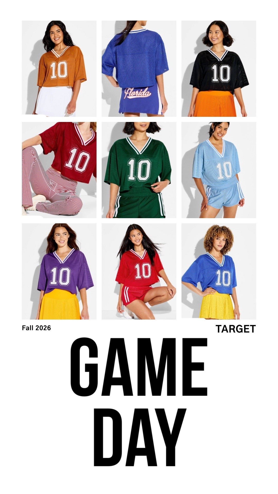 Game day at Target 🎯 
The cutest jerseys with skirt and shirt options

#LTKOver40 #LTKSeasonal #LTKootd