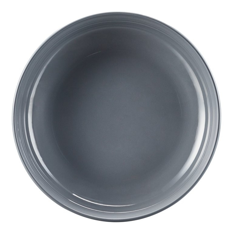 Mainstays Chiara Stoneware Round Gray Dinner Bowl | Walmart (US)