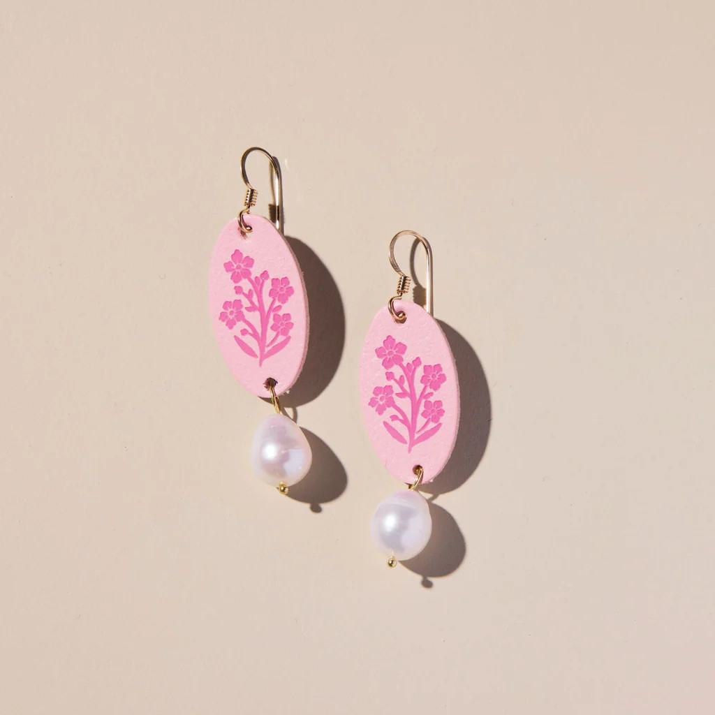 Cameo Sadie | Nickel and Suede