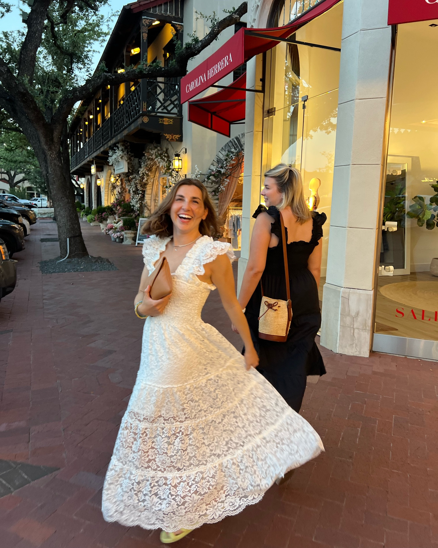 chinese dress ladies Amelie White Lace Strapless Satin Dress main image 1
