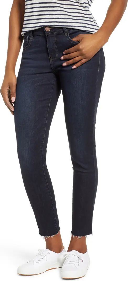 Ab-Solution Raw Hem Skinny Jeans | Nordstrom