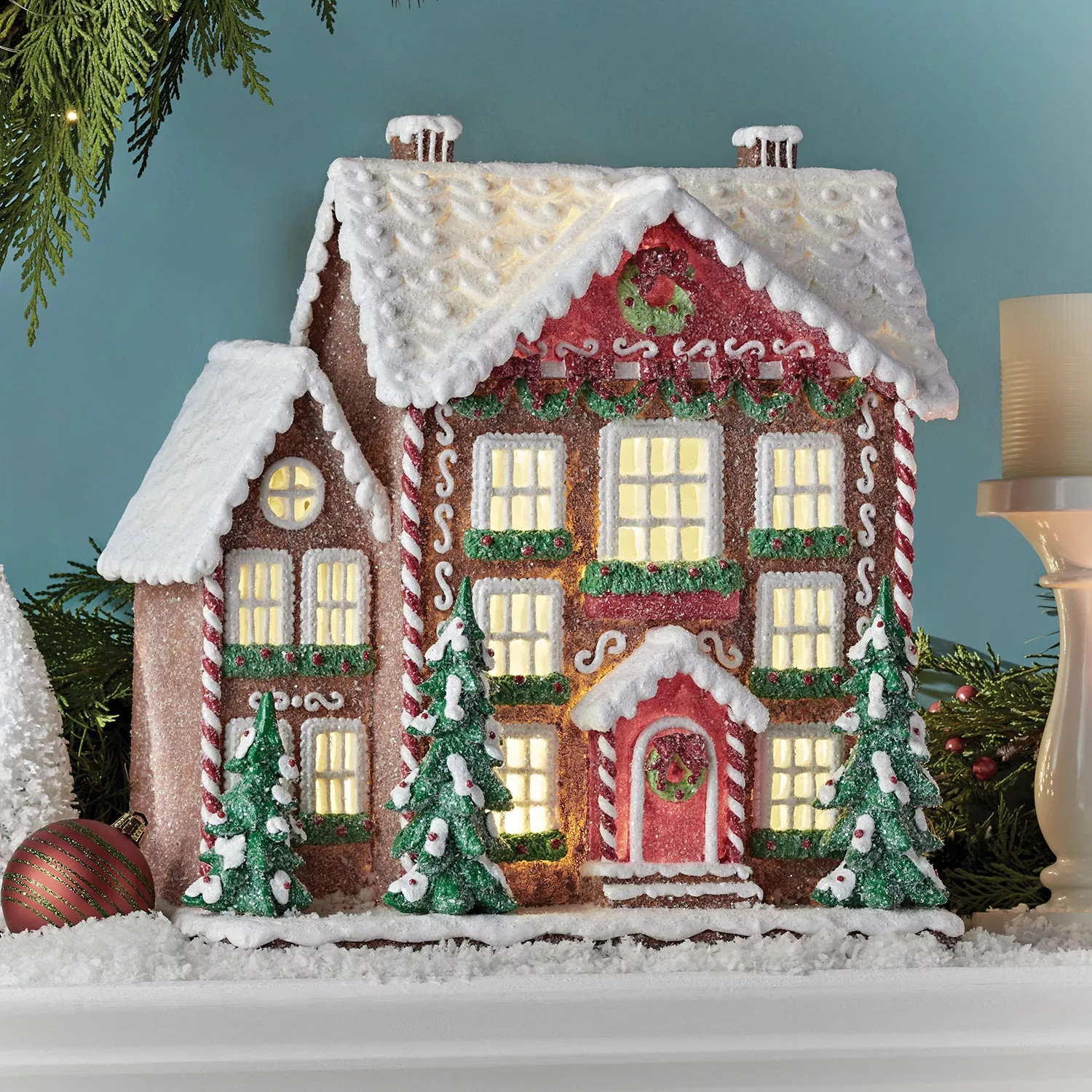 Member's Mark Pre-Lit Gingerbread House | Sam's Club