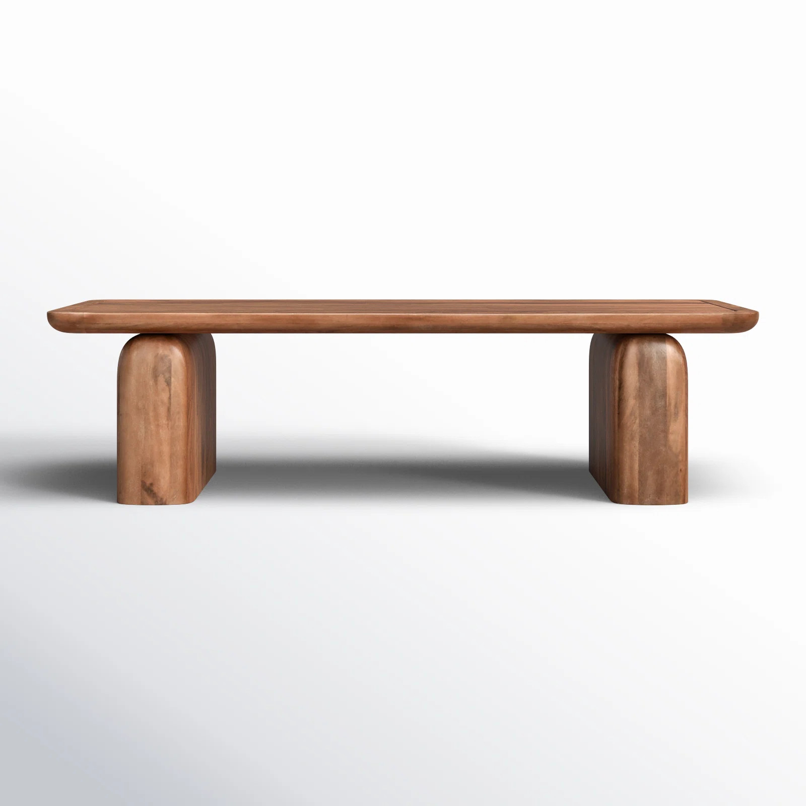 Bergholt Solid Wood Sled Coffee Table | Wayfair North America