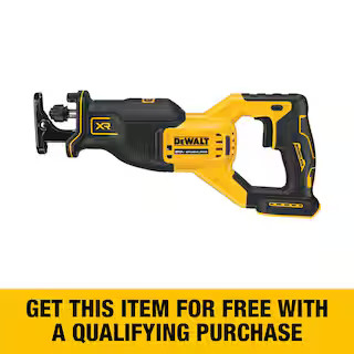 DEWALT 20V MAX XR Cordless Brushless Reciprocating Saw (Tool Only) DCS382B - The Home Depot | The Home Depot