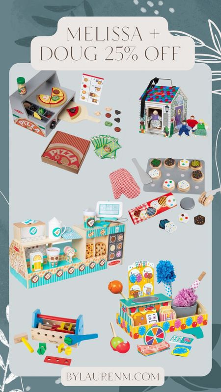 Target toy deal! 25% off Melissa and Doug toys! Our favorite toy brand 25% off! Play food, doll house, kids tool box! @target

#LTKsalealert #LTKGiftGuide #LTKkids