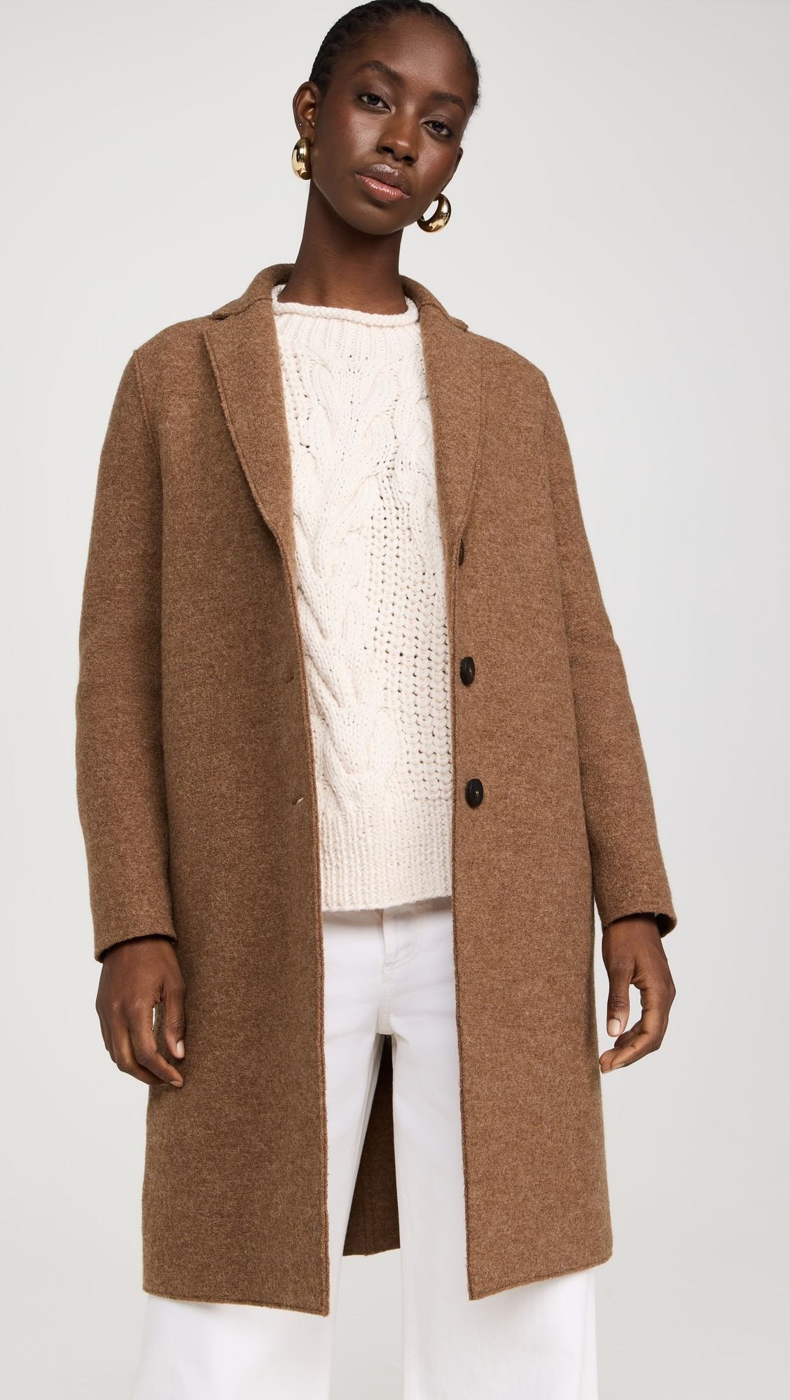 Boiled Wool Overcoat | Shopbop