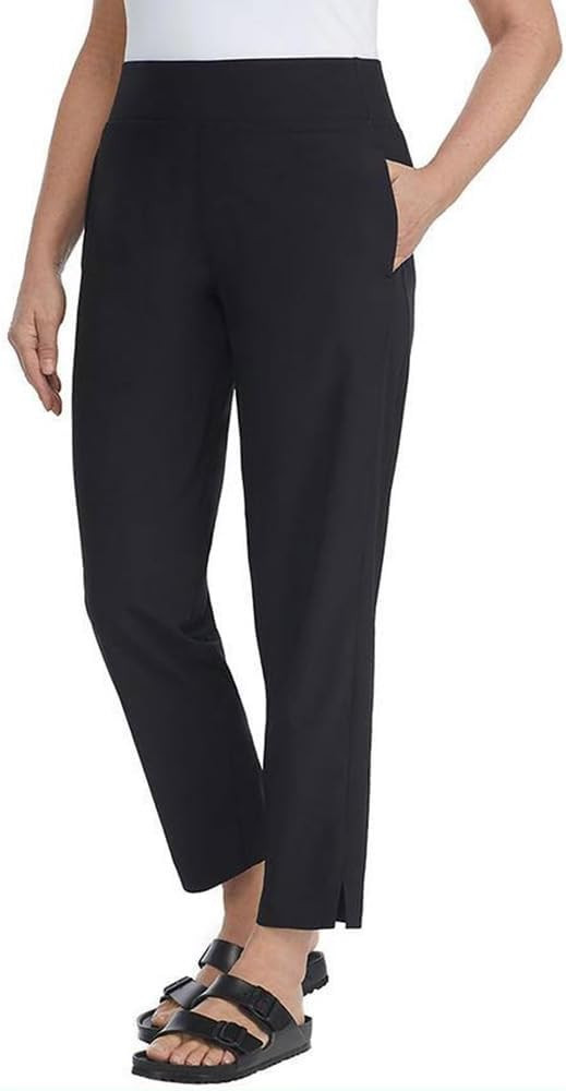 KIRKLAND Signature Women's Lightweight Ankle Pants (Black, S), Small | Amazon (US)