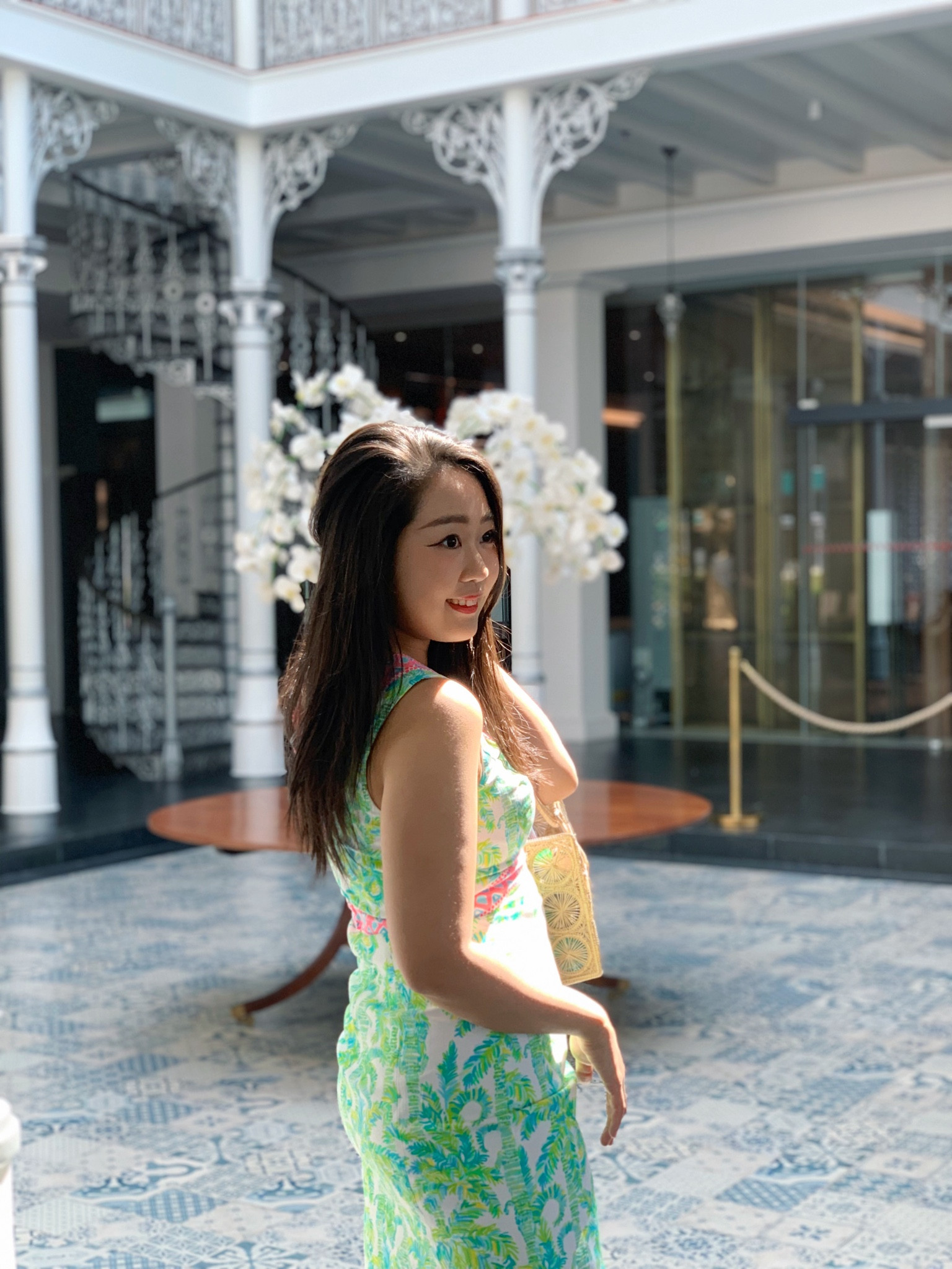 Lilly Pulitzer dress 💚✨! If you are looking for the resort, vacay and tropical party outfits, girls you have to try this brand out! ❤️

As an apple shape girl, I always thought prints are off-limit to me. But somehow I look good in Lily Pulitzer dress thanks to their high quality fabric - which able to sculpt the figure.

Other styling tips for wearing print dress:
 
1. Keep the rest of the look ( bag, shoes) in solid hues

I usually will wear the bag and shoes in same or very similar hue for the best effect.

2. To shed down the weight of upper body, consider wearing the V neckline or off shoulder.

High neck or round neck isn’t preferred 

Hope this is helpful! Follow my LTK for more styling tips - see you loves ❤️✨




#LTKparties #LTKtravel #LTKstyletip