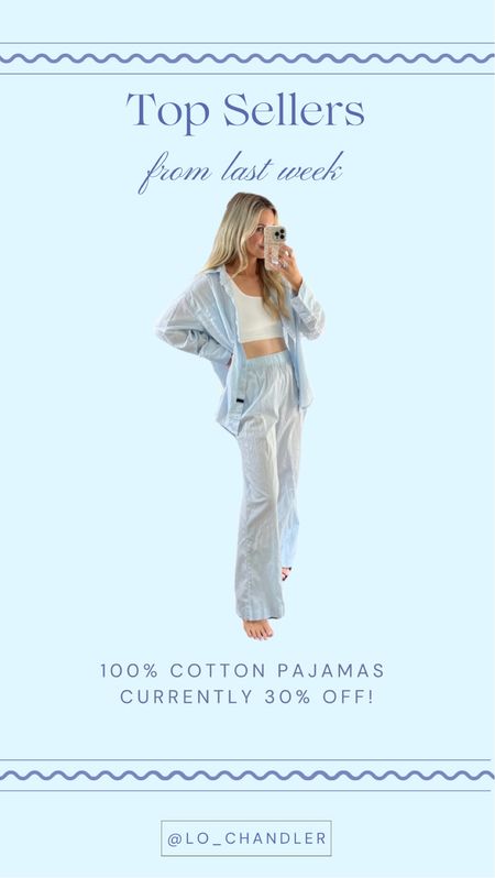 I have been living in these pajamas recently. Made for 100%  cotton, so soft and breathable




Organic cotton
Summer pjs 
Cotton pjs 
Cotton set

#LTKFindsUnder100 #LTKStyleTip #LTKBeauty