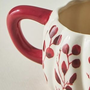 Floral Pumpkin Mug - Wine | Poshmark