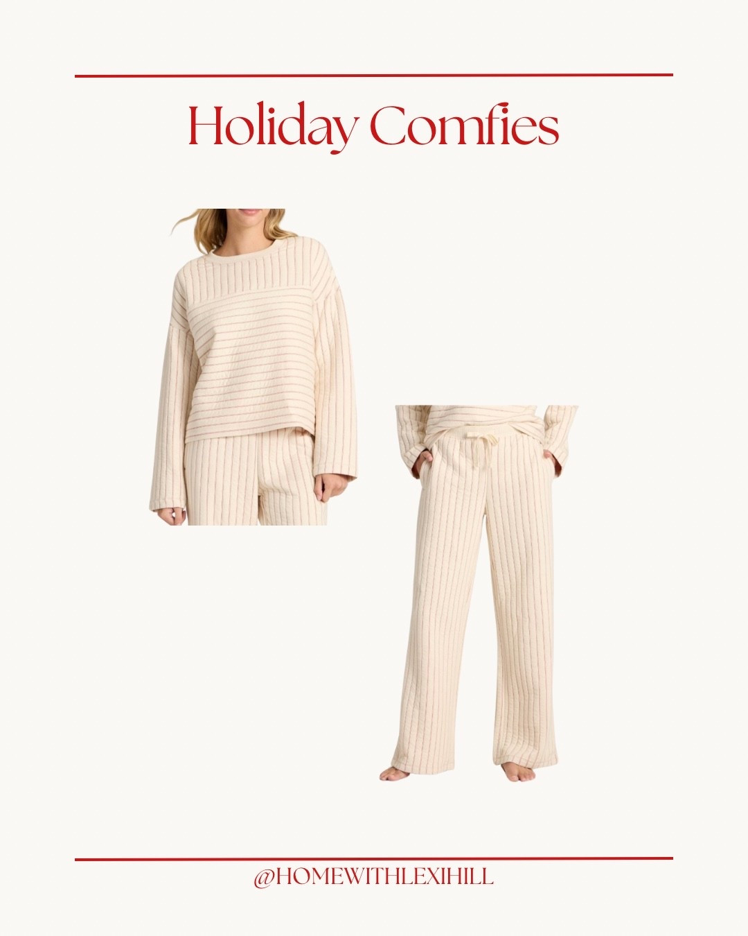 Matching set, target find, athleisure, lounge wear, mom outfit, Christmas outfit, casual ootd

#LTKmomlife #LTKFindsUnder50 #LTKHoliday