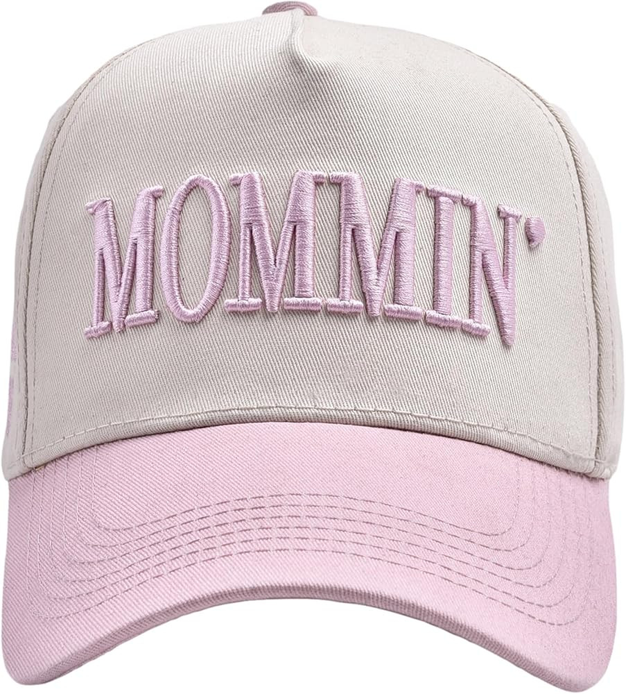 Funny Mommin Hat for Women, Mama Too Busy to Care Truck Hat Gifts Adjustable Washed Cotton Embroi... | Amazon (US)