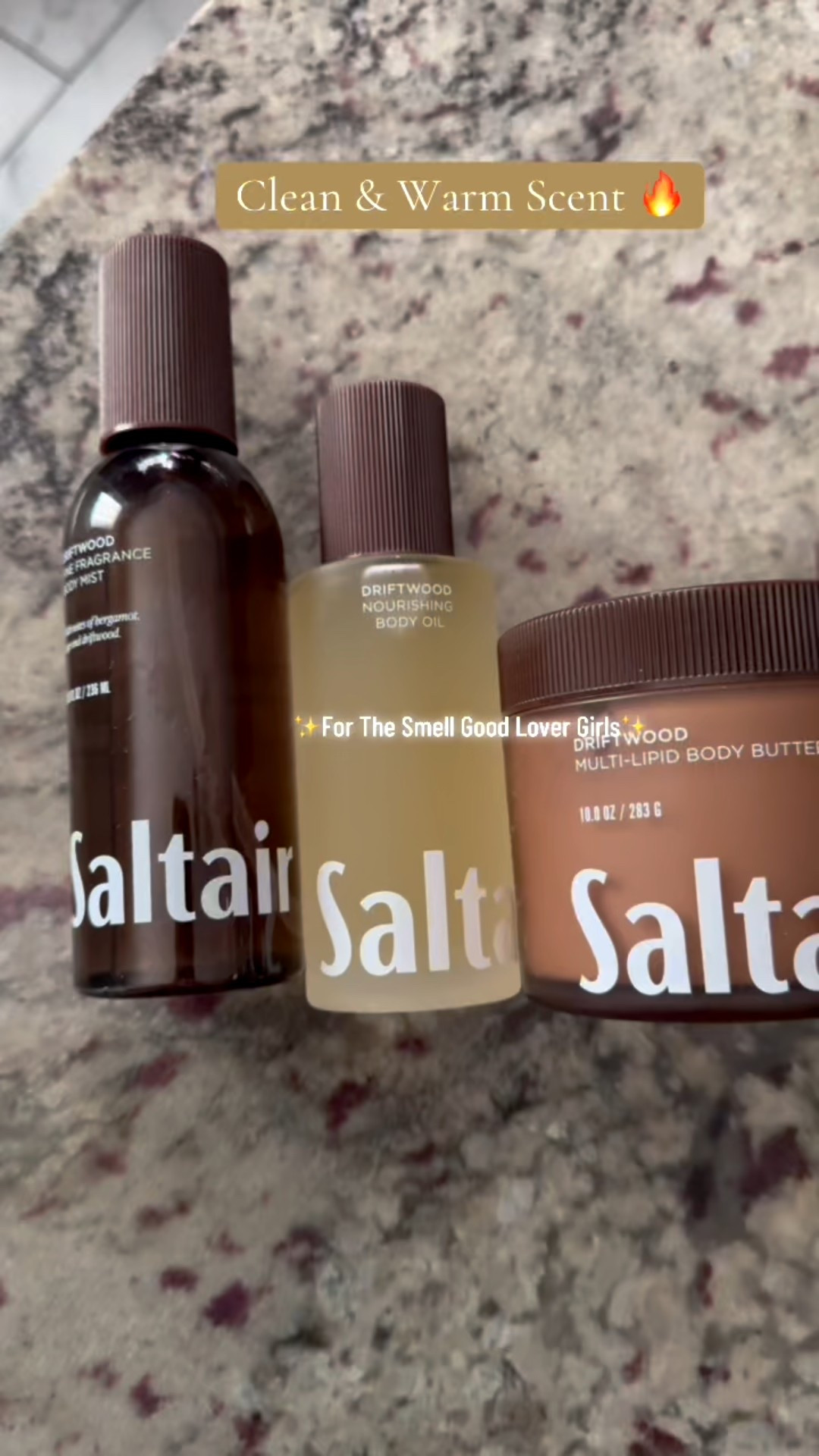 Saltair’s new Driftwood is such a clean warm unisex scent. 

#showerroutine #fragrancelovers #smellgood

#LTKBeauty #LTKmorningroutine #LTKHoliday