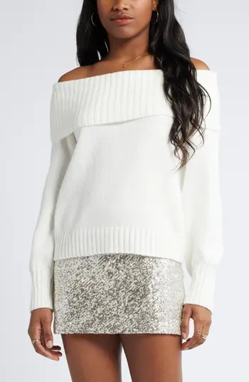 Off the Shoulder Sweater | Nordstrom