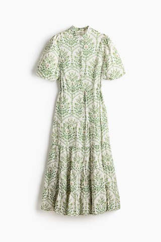 H & M - Long Cotton Dress - White | H&M (US + CA)