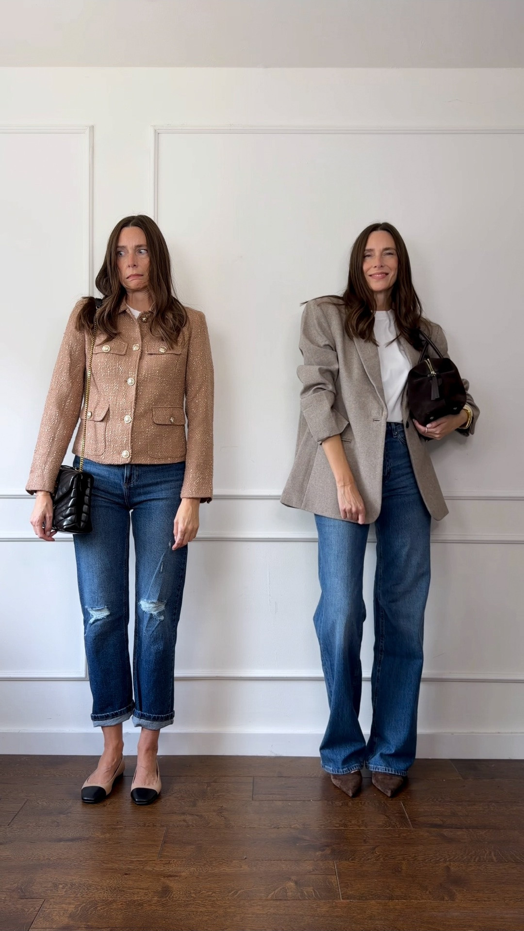 Blazer and jeans outfit. I’m wearing a 26x36 in the jeans and a UK size 8 in the blazer.

#LTKuk #LTKautumn #LTKjeans