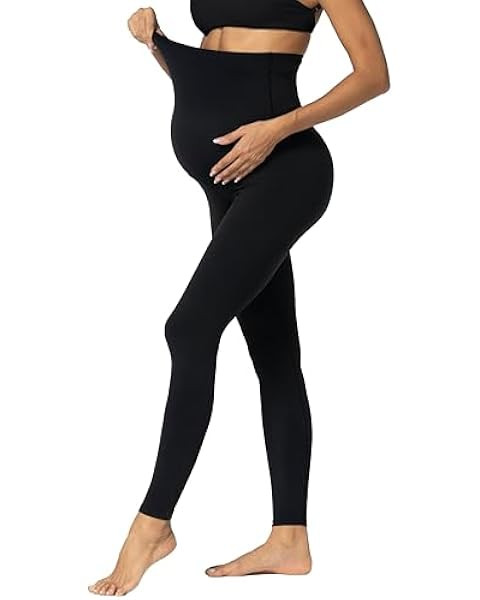 CRZ YOGA Womens Butterluxe Maternity Leggings with Pockets Over The Belly 28" - Soft Workout Acti... | Amazon (US)