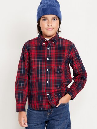 Long-Sleeve Poplin Shirt for Boys | Old Navy (US)