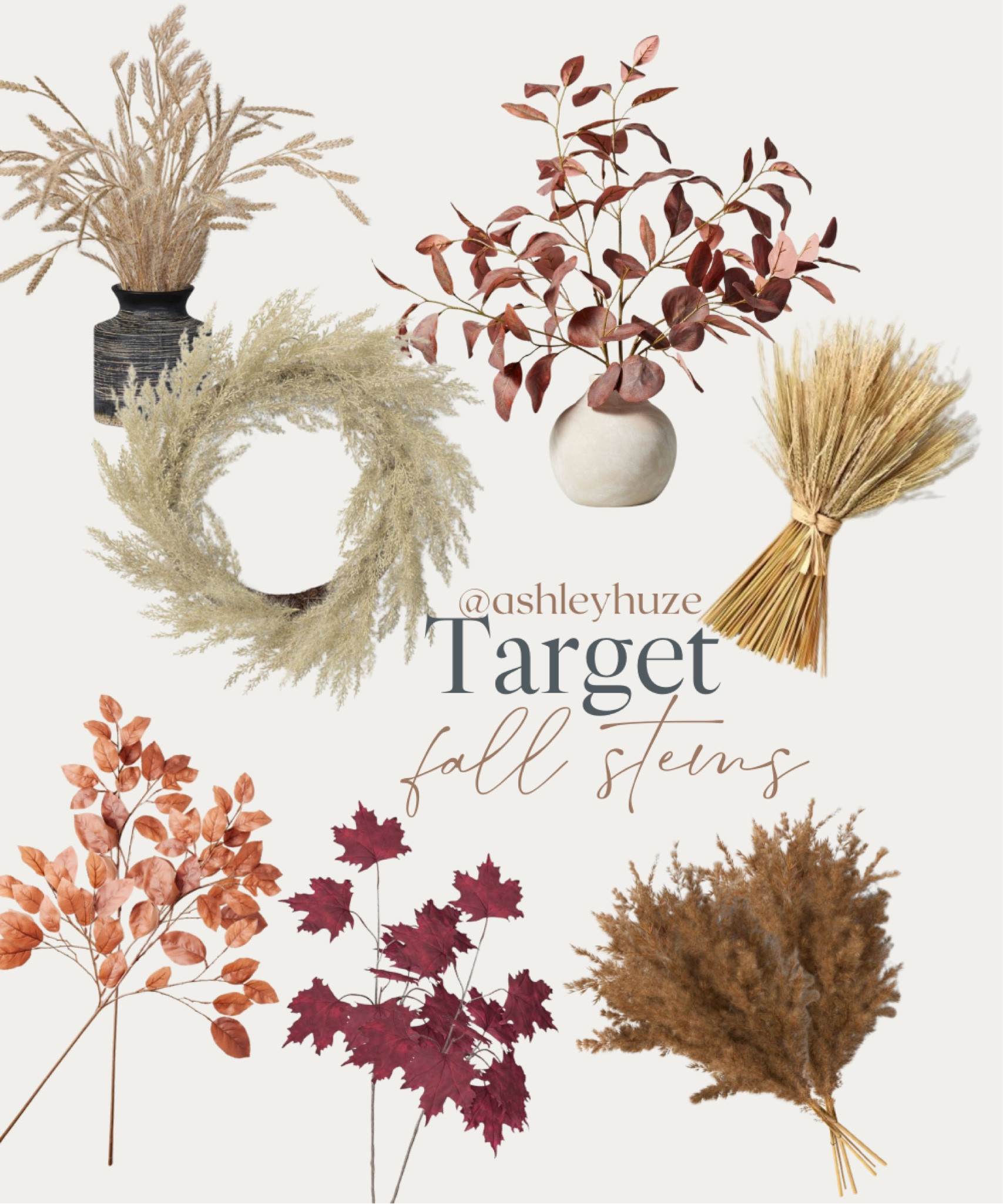 Fall stems and florals at Target! 
#neutralfall #fallstems #fallflorals #falltarget #falldecor 

#LTKSeasonal #LTKFind #LTKSale