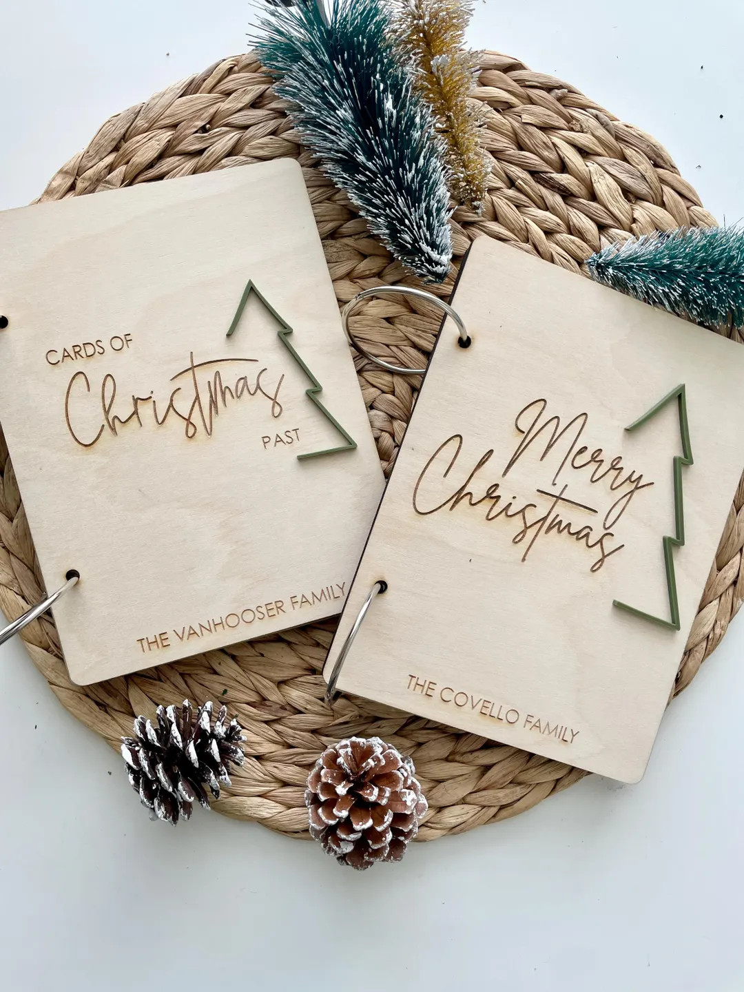 Cards of Christmas Past, Wooden Card Holder, Christmas Card Keepsake, - Etsy | Etsy (US)