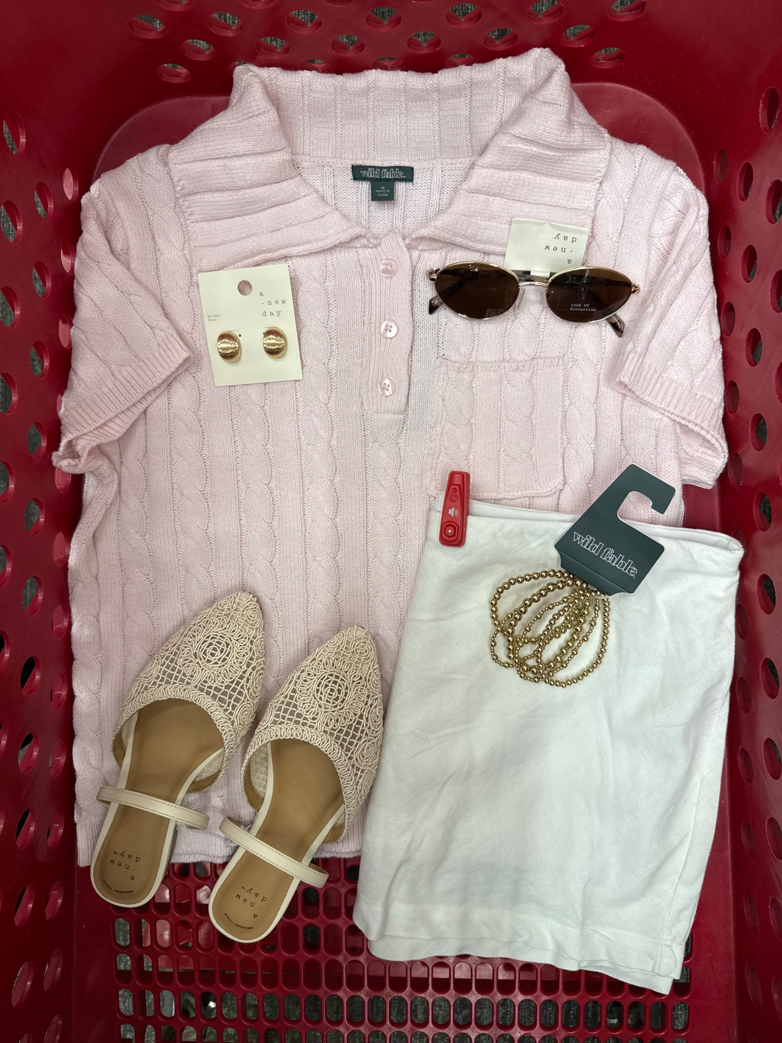 Classic prep, spring refresh 🩷 

skort is quite short! 