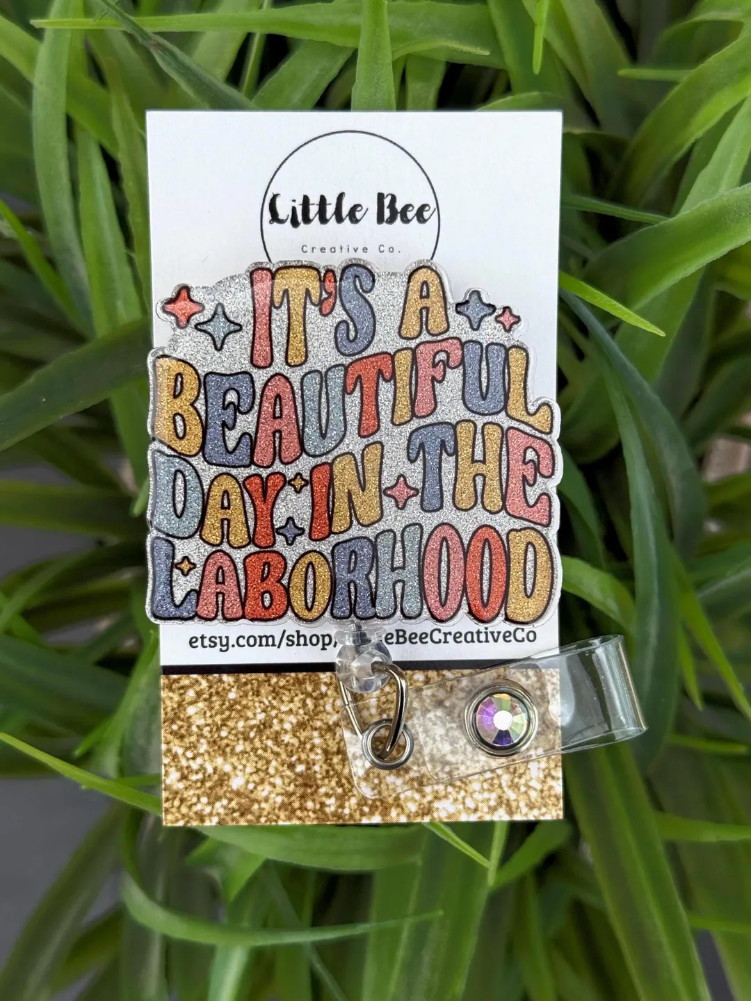 Laborhood Badge Reel, L&D Nurse Gift - Etsy | Etsy (US)